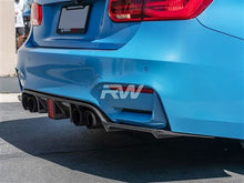 Load image into Gallery viewer, RW Carbon BMW F8x M3 M4 Kholen Style CF Rear Diffuser bmwf8x034