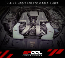 Load image into Gallery viewer, Spool Performance Mercedes M157 E63/CLS63 and M278 CLS550/E550 upgraded inlet pipes SP-M157-INL