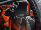 RW Carbon BMW G80 M3 / F93 M8 Carbon Fiber Seat Backs bmwg8008