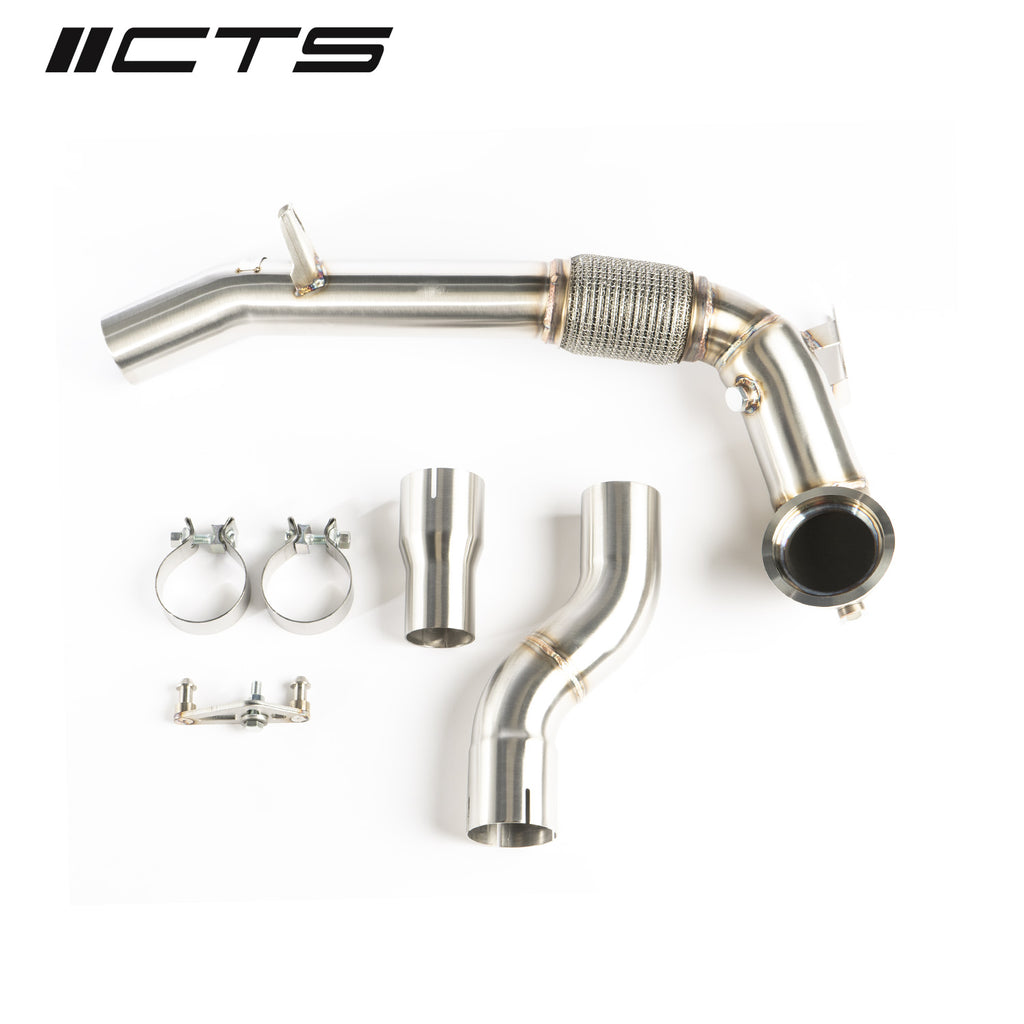CTS TURBO EVO4 FWD RACE EXHAUST DOWNPIPE MK8 VW GTI/8Y AUDI A3 CTS-EXH-DP-0055
