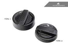 Load image into Gallery viewer, AUTOTECKNIC DRY CARBON COMPETITION OIL CAP COVER - A90 SUPRA 2020-UP  TK-BM-0008-A90-BC