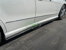 Load image into Gallery viewer, RW Carbon Mercedes W212 Carbon Fiber Side Skirt Extensions mercw21218