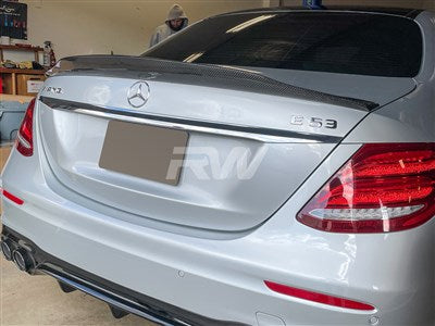 RW Carbon Mercedes W213 GTX Carbon Fiber Trunk Spoiler mercw21309