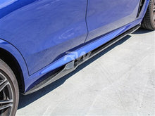 Load image into Gallery viewer, RW Carbon BMW G05 X5 F95 X5M Man Style CF Side Skirt Extensions bmwf95013