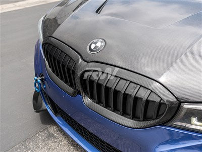 RW Carbon BMW G20 Carbon Fiber Grille Surrounds bmwg20012