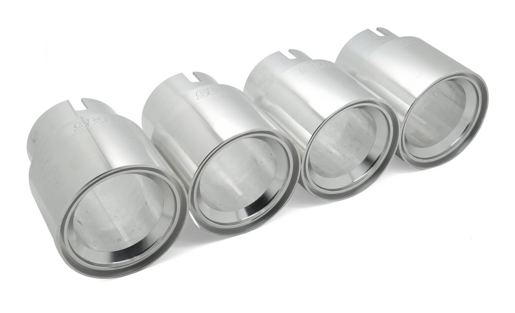 BMS Straight Cut Billet Exhaust Tips for BMW F1x M5 M6 (set of 4)