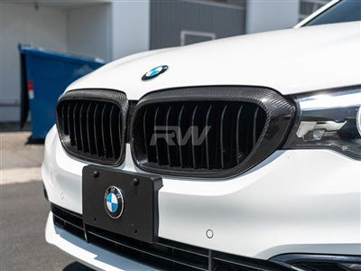 RW Carbon BMW G30 Carbon Fiber Grille Surrounds bmwg30013