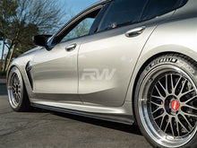 Load image into Gallery viewer, RW Carbon BMW G16/F93 M8 Gran Coupe CF Side Skirt Extensions  bmwf9203