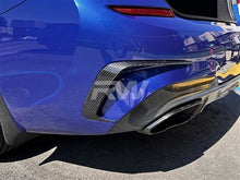 Load image into Gallery viewer, RW Carbon BMW G20 3-Series Carbon Fiber Rear Bumper Trims bmwg20045