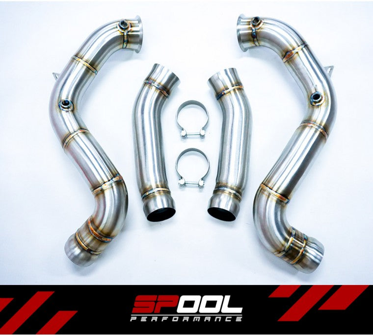 Spool Performance AMG M177 E63 Race Downpipes SP-RDP-M177E