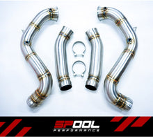 Load image into Gallery viewer, Spool Performance AMG M177 E63 Race Downpipes SP-RDP-M177E