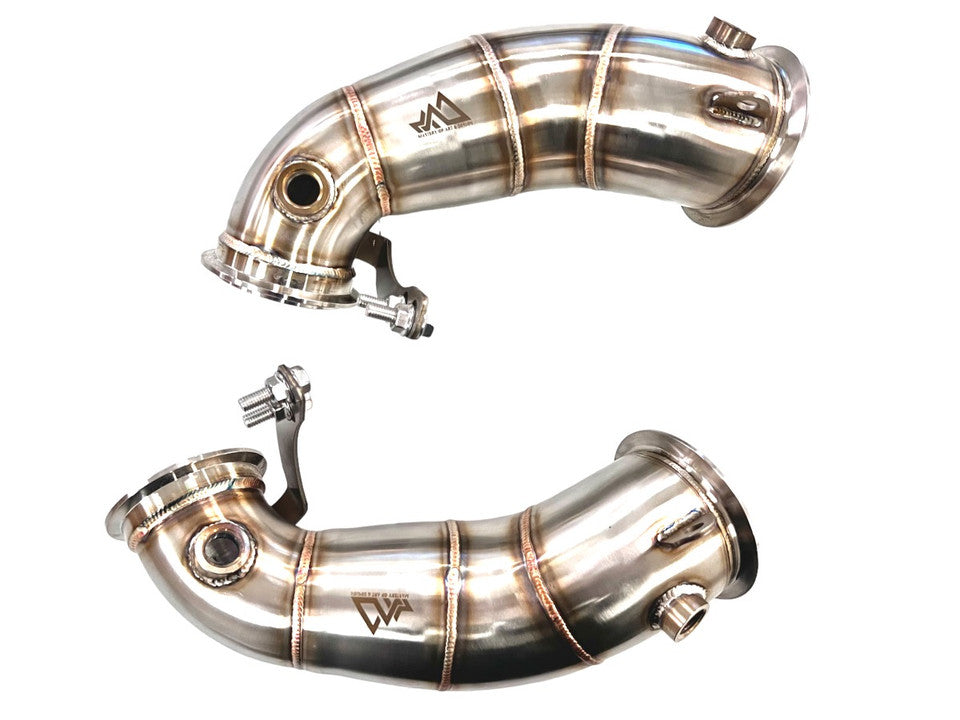 MAD BMW F90 M5 F92 M8 FATBOY Primary Downpipes S63R Mad-4067