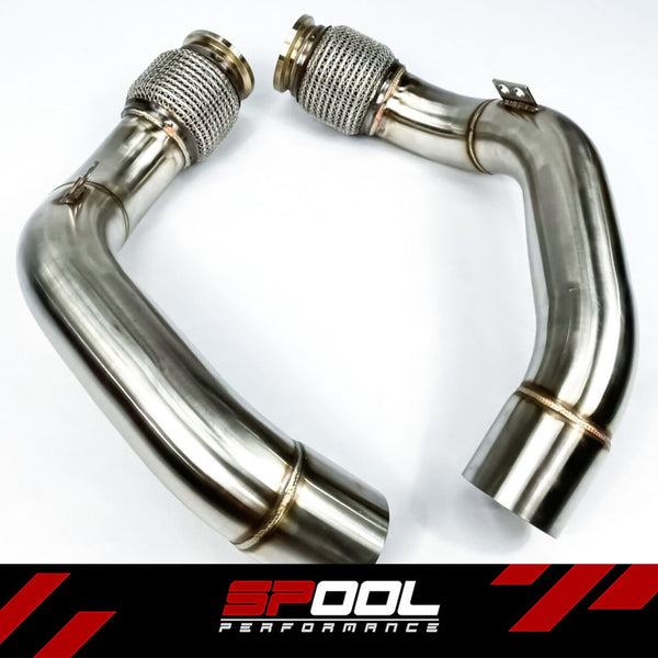 Spool Performance F90 M5 DOWNPIPE [UPGRADED RACE DOWNPIPES] SP-F9X-DP ...