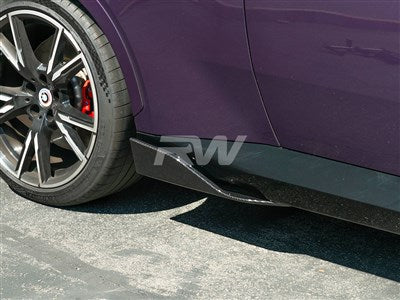 RW Carbon BMW G42 2-Series Carbon Fiber Side Skirt Winglets bmwg4201