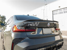 Load image into Gallery viewer, RW Carbon BMW G20 G80 M Style Carbon Fiber Trunk Spoiler bmwg20004