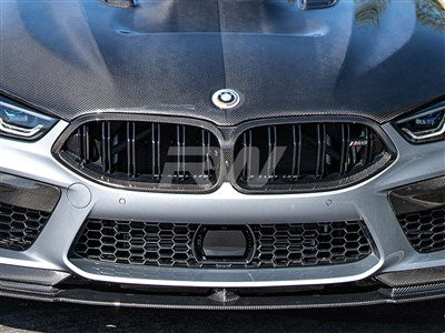 RW Carbon BMW M8 / 8-Series Dual Slat Carbon Fiber Grille bmwf91011