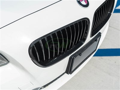 RW Carbon BMW F10 Gloss Black Kidney Grilles bmwf10027