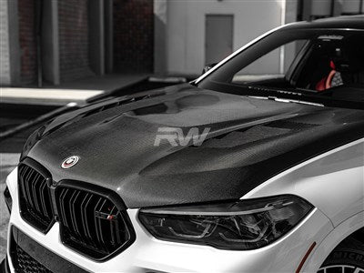 RW Carbon BMW G06 X6 F96 X6M Carbon Fiber Hood  bmwg06004