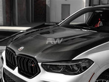 Load image into Gallery viewer, RW Carbon BMW G06 X6 F96 X6M Carbon Fiber Hood  bmwg06004