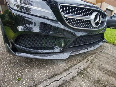 RW Carbon Mercedes W218 CLS 15-17 Sport Carbon Fiber Front Lip mercw21811