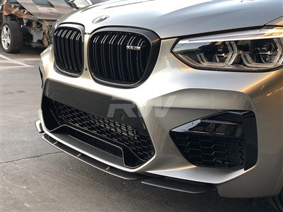 RW Carbon BMW F97 X3M/F98 X4M Carbon Fiber Front Lip Spoiler bmwf97003