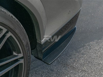 RW Carbon BMW F95 X5M F96 X6M Carbon Fiber Rear Splitters bmwf9604