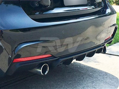 RW Carbon BMW F30 F31 Performance Style Rear Diffuser bmwf30027