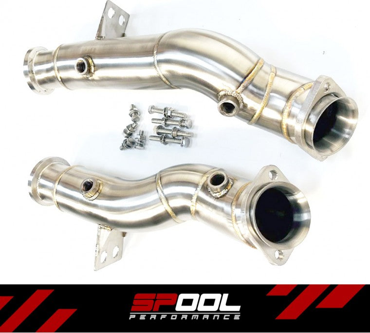 Spool Performance AMG M276 C43/E43/C400/C450 Race Downpipes SP-RDP-M276