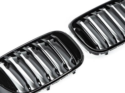 RW Carbon BMW G01 X3 G02 X4 Gloss Black Grilles bmwg0102