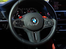 Load image into Gallery viewer, RW Carbon BMW G22 G29 G42 CF Alcantara Steering Wheel Trim bmwg2209