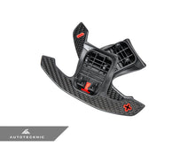 Load image into Gallery viewer, AUTOTECKNIC CARBON FIBER POLE POSITION SHIFT PADDLES - G30 5-SERIES ATK-BM-0418
