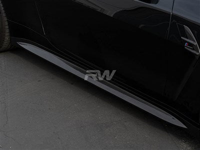 RW Carbon BMW G82/G83 M4 OEM Style Carbon Fiber Side Skirts bmwg8x011