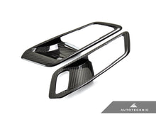 Load image into Gallery viewer, AUTOTECKNIC DRY CARBON INTERIOR DOOR HANDLE TRIM SET - G80 M3 ATK-BM-0357-G80