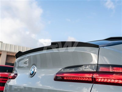 RW Carbon BMW G02 X4 F98 X4M Carbon Fiber Trunk Spoiler  bmwg0201