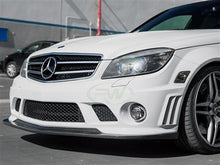 Load image into Gallery viewer, RW Carbon Mercedes W204 C63 AMG Arkym Style CF Front Lip mercw20437