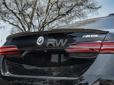 RW Carbon BMW G60 G90 Performance Style Carbon Fiber Trunk Spoiler bmwg6005