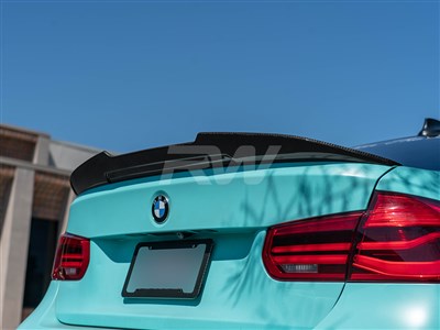 RW Carbon BMW F30 F80 M3 GTX V2 Carbon Fiber Trunk Spoiler bmwf80m308