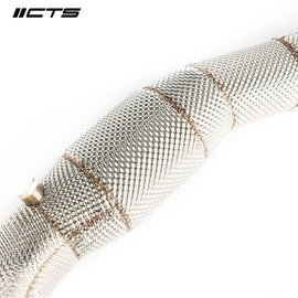 CTS TURBO 3.5″ DOWNPIPE HIGH-FLOW CAT FOR MERCEDES-BENZ M133 A45/CLA45/GLA45 AMG CTS-EXH-DP-0029-CAT