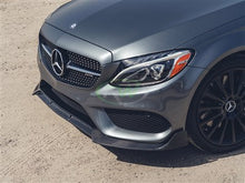 Load image into Gallery viewer, RW Carbon Mercedes W205 BRS Style Carbon Fiber Front Lip Spoiler mercw20515