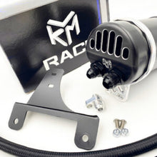 Load image into Gallery viewer, KLM Race A90 Billet Catch Can Kit w/ Fittings and Bracket
