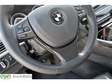 Load image into Gallery viewer, RW Carbon BMW F10 F12 Carbon Fiber Steering Wheel Trim bmwf10021