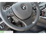 RW Carbon BMW F10 F12 Carbon Fiber Steering Wheel Trim bmwf10021