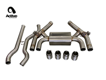 Load image into Gallery viewer, Active Autowerke F87 M2C Valved Rear Axle-back Exhaust 11-067