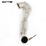 CTS TURBO 3.5″ DOWNPIPE HIGH-FLOW CAT FOR MERCEDES-BENZ M133 A45/CLA45/GLA45 AMG CTS-EXH-DP-0029-CAT
