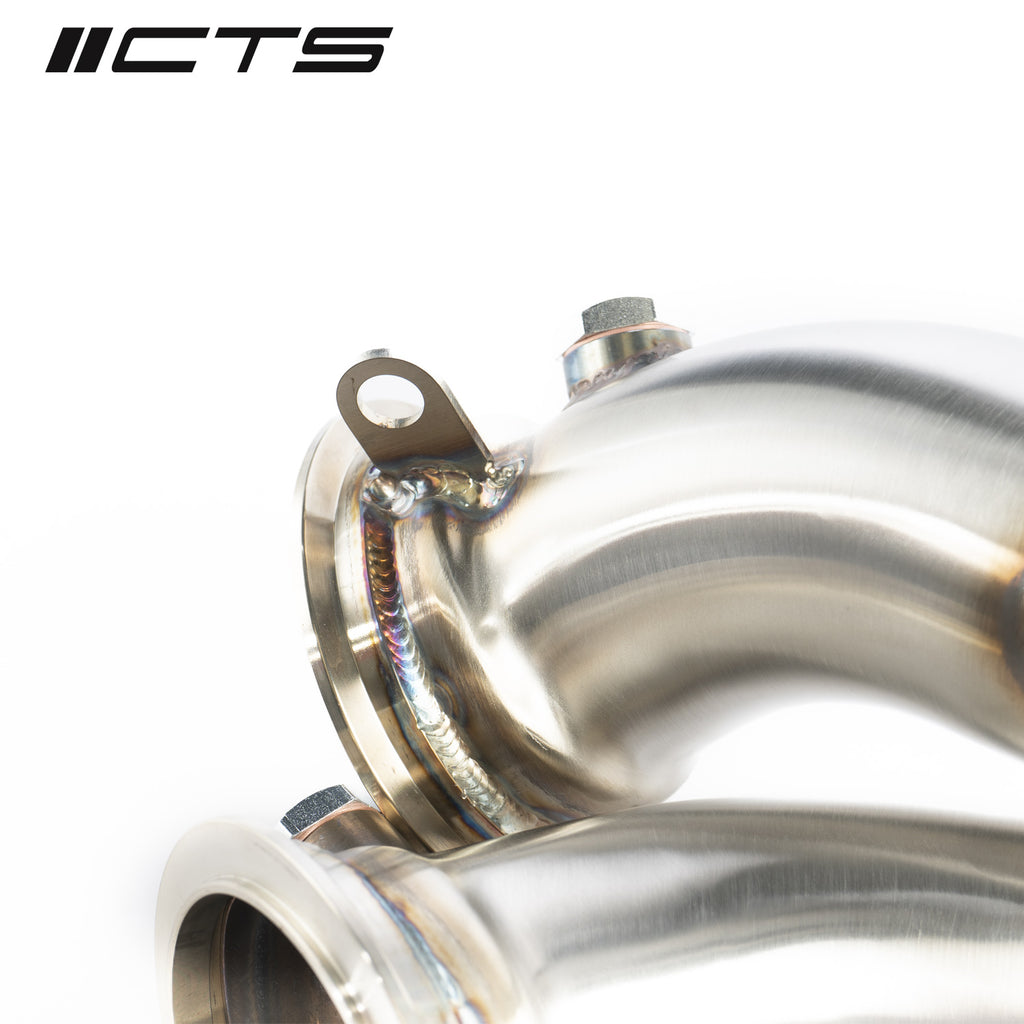 CTS TURBO RACE DOWNPIPE SET FOR BMW F85 X5M S63 & BMW F86 X6M S63 (2014-2019) CTS-EXH-DP-0047