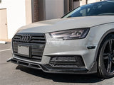 RW Carbon Audi S4 A4 S Line 17-19 DTM Carbon Fiber Front Lip audis405