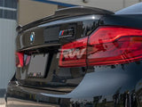 RW Carbon BMW G30 F90 CS Style Carbon Fiber Trunk Spoiler bmwf9011