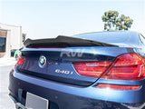 RW Carbon BMW F06 F13 GTX Carbon Fiber Trunk Spoiler bmwf13004