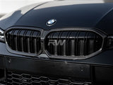 RW Carbon BMW G20 3-Series Dual-Slat Carbon Fiber Grilles bmwg20042