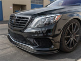 RW Carbon Mercedes W222 S63 Carbon Fiber Front Lip Spoiler mercw22203